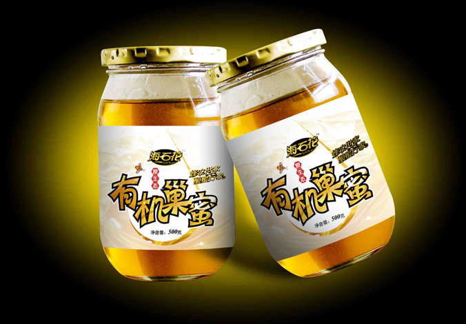 海石花  蜂蜜包裝設計  產品包裝設計  外包裝設計