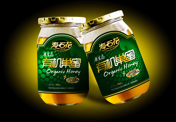 海石花  蜂蜜包裝設計  產品包裝設計  外包裝設計
