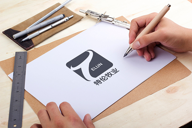 特倫牧業 商標設計 logo設計  北京VI設計 北京品牌設計