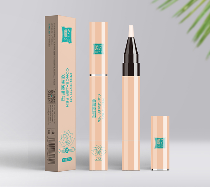 包裝設計 化妝品包裝設計 外包裝設計   遮之修顏遮瑕筆