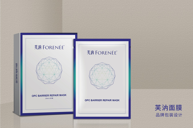 包裝設(shè)計，包裝袋設(shè)計，面膜包裝設(shè)計   芙?jīng)I面膜