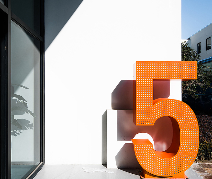 園區空間設計，空間導視設計，路牌設計