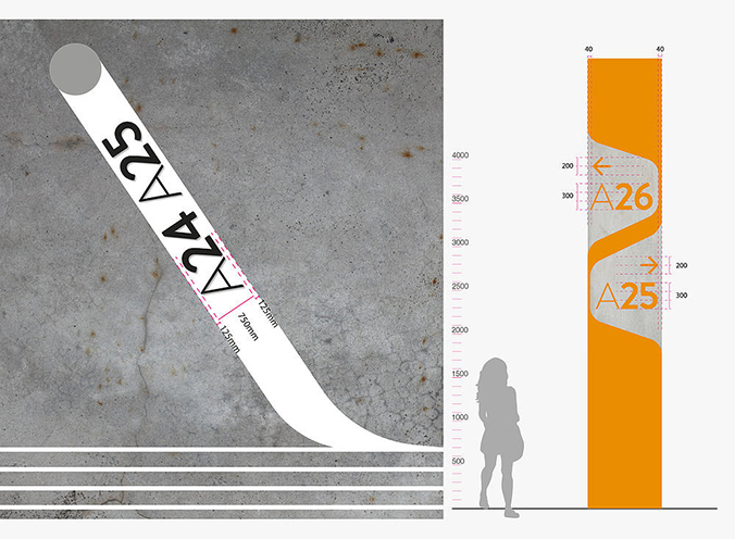 商場導視設計  停車場導視設計   導視牌設計