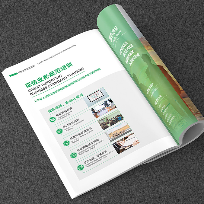 中證征信   產品宣傳冊設計  企業畫冊設計    宣傳品設計
