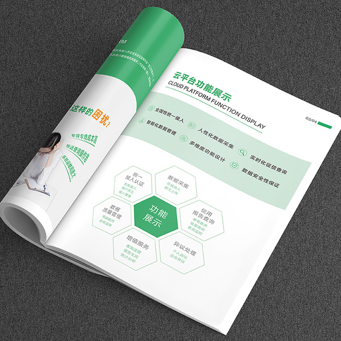 中證征信   產品宣傳冊設計  企業畫冊設計    宣傳品設計